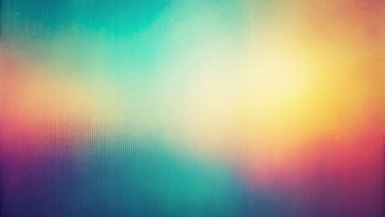 Abstract warm pastel blurred grainy gradient background texture colorful digital grain noise effect pattern lo fi multicolor vintage design retro analog photo film overlay screen filter effect.
