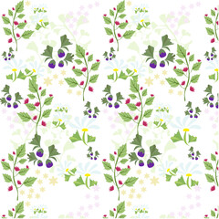 Seamless pattern wirh pattern vector illustration
