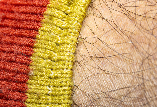 Skin Body Hair Wool Socks Fabric Texture