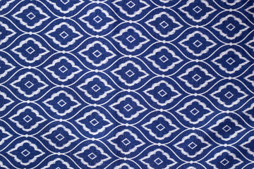 seamless blue and white pattern