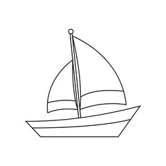 sailboat icon logo