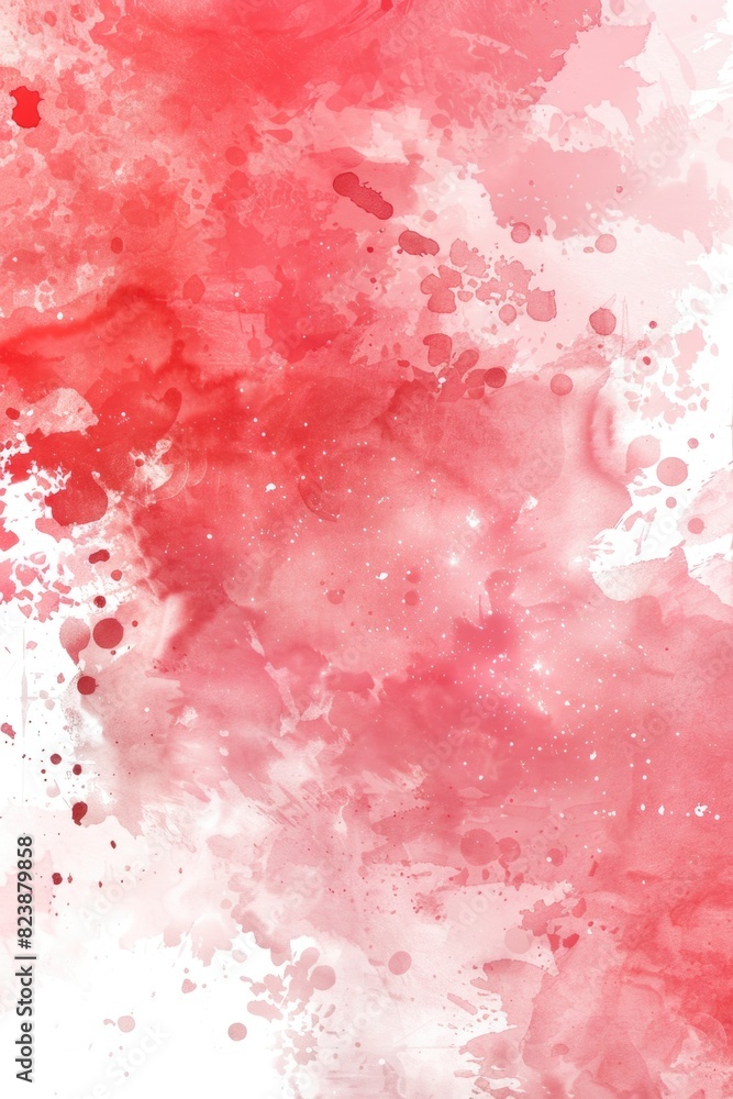 Poster close up of a red and white background, suitable for various design projects