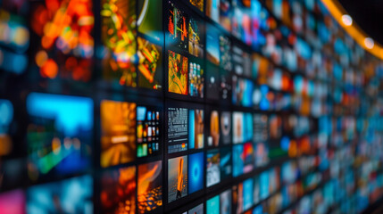 background with squares