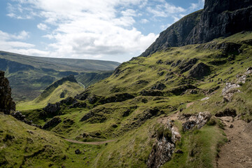 landscape with mountains