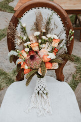 wedding bouquet of flowers
