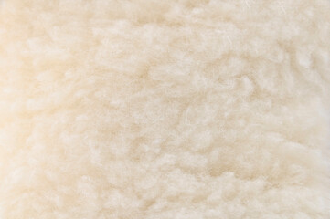 Textured synthetical fur