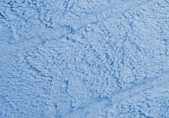Textured synthetical fur