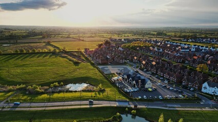 Swindon, Tadpole Village Aerial View 