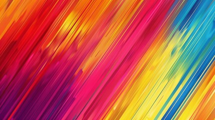 Multicolored striped background, vibrant and playful --ar 16:9 Job ID: 422b6bea-2a12-4de1-8940-74fb3f633f51