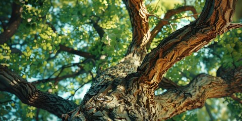 Close-up of a bird sitting on a tree branch. Suitable for nature and wildlife concepts