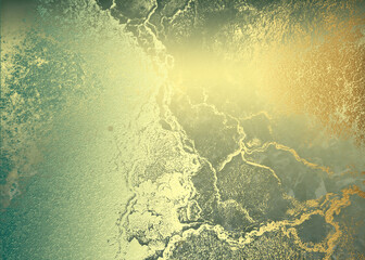 Golden Abstract  decorative paper texture  background  for  artwork  - Illustration