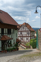 City view of the german city called Treffurt