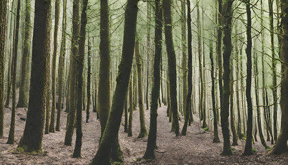 Fototapeta premium trees in the forest