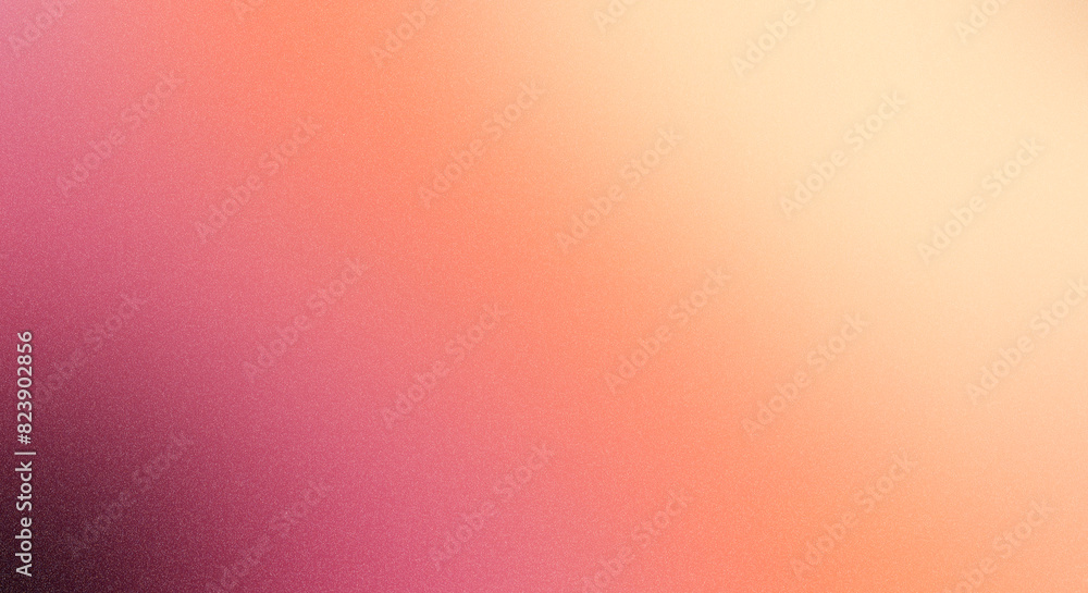 Poster smooth gradient background in soft pink and orange hues, ideal for modern web banners and graphic de