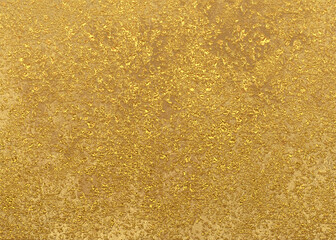 Golden Abstract  decorative paper texture  background  for  artwork  - Illustration