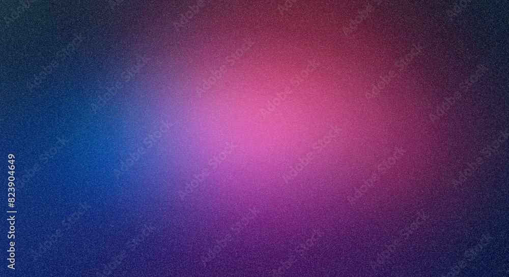 Poster vibrant blue and pink gradient background with grainy texture for web banners and design projects, p