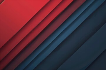 Obraz premium Red and blue gradient background with diagonal lines