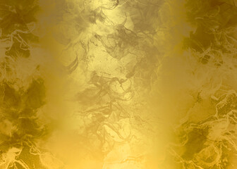 Golden Abstract  decorative paper texture  background  for  artwork  - Illustration