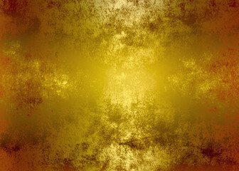 Golden Abstract  decorative paper texture  background  for  artwork  - Illustration