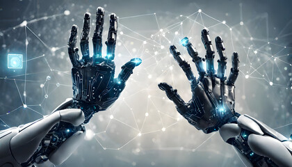 3d render of a robot