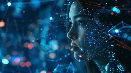 Female Cyborg Portrait