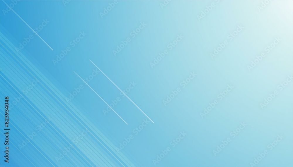 Wall mural gradient background simple light blue vector design