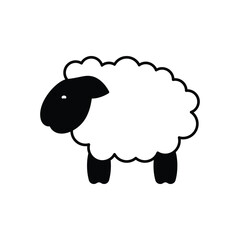 Sheep vector icon
