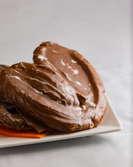FOOD FROM A CAFETERIA FOR SWEET BREAKFAST