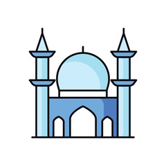 Crescent Moon vector icon