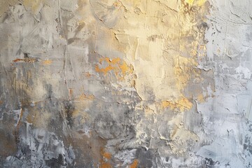 Obraz premium Oil Painting Texture. Grunge Stone Wall with Rough Concrete Surface