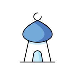 Mosque vector icon