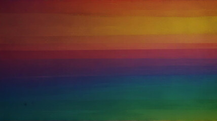 Abstract rainbow green yellow orange red blue , a unique blend color vibes and glitch empty space digital texture color gradient rough abstract background , shine bright light