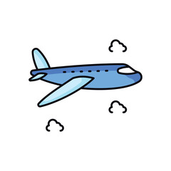 Plane vector icon