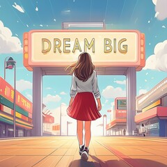 Dream big as you walk through life