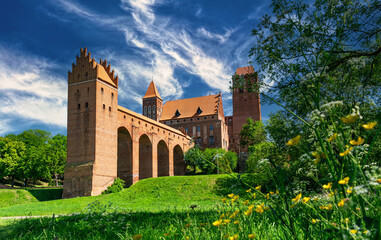 Ancient Kwidzyn Castle, Teutonic Order heritage in Poland	