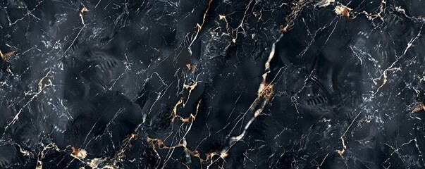 Black marble texture background, seamless pattern for design and decoration