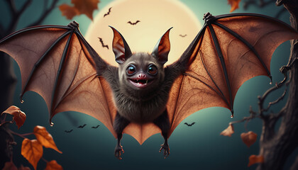 International Bat Night. bat. a bat in flight. A cute little bat. funny bat