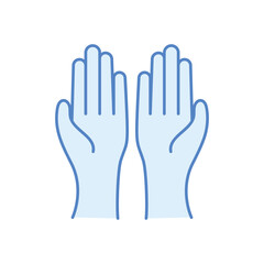 Praying Hands  vector icon