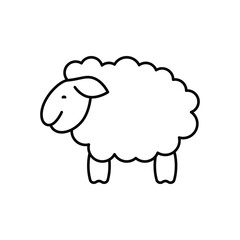 Sheep vector icon