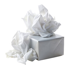 Tissue isolated on transparent background