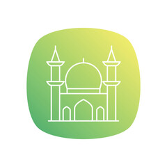 Crescent Moon vector icon