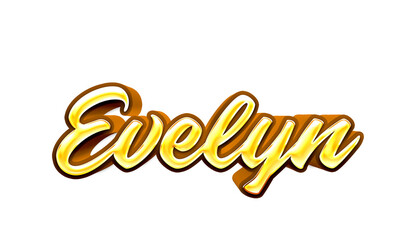 EVELYN Text Style Effect