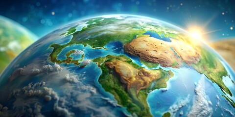 earth in space Earth Day, earth in macro photography earth wallpaper, background, nature, life on earth,