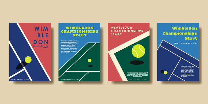 Wimbledon Championships Start Poster Collection