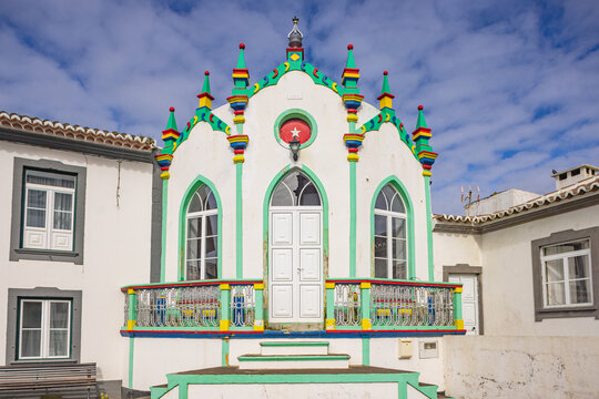 Temple of the Holy Spirit, known as an Imperio, in Seretta.