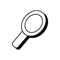 Magnifireglass vector icon