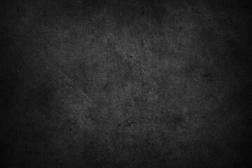 Dark grey textured concrete black wall background