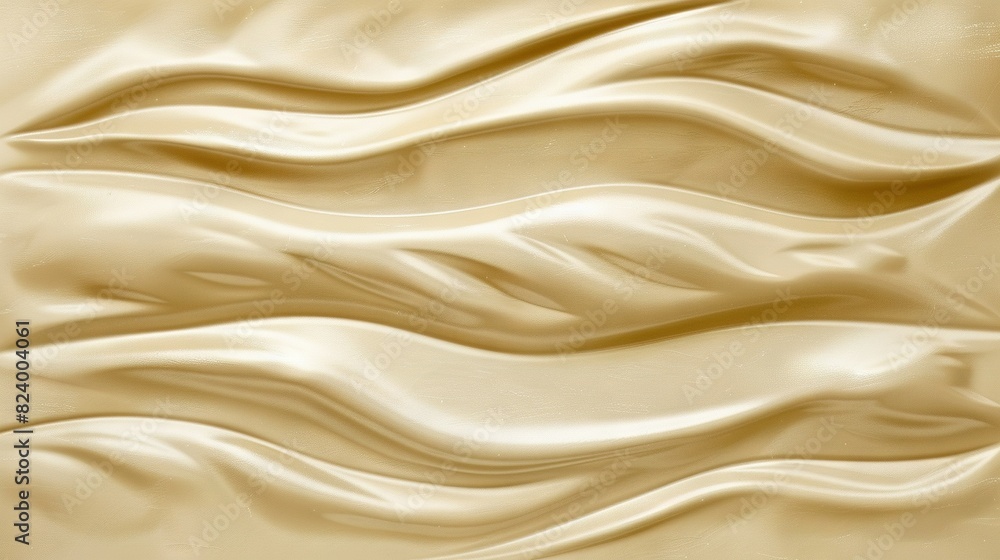 Poster close-up photo of textured surface with wavy patterns in center & bottom right