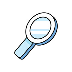 Magnifireglass vector icon