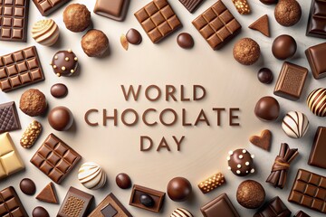 happy Chocolate Day concepts